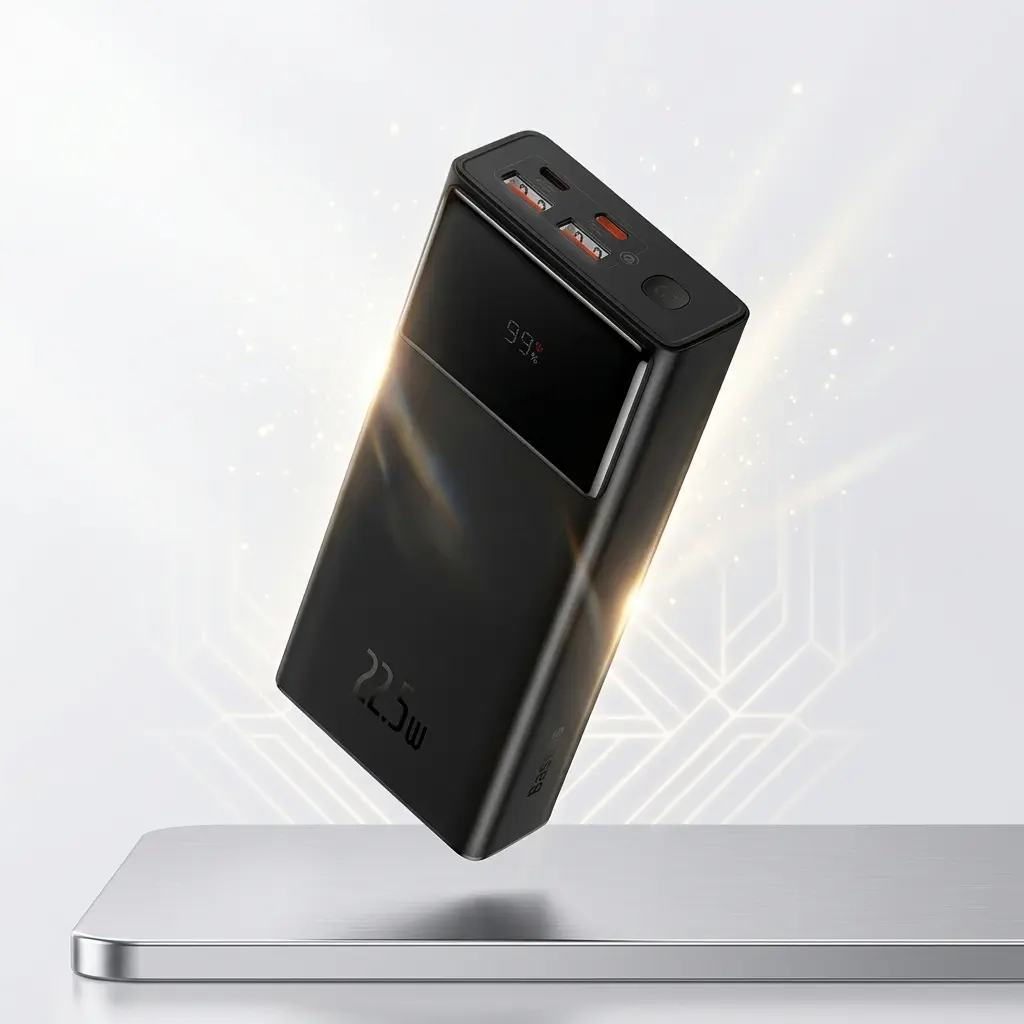 Baseus Star-Lord PPXJ060101 30000mAh Black 22.5W Power Bank with Digital Display